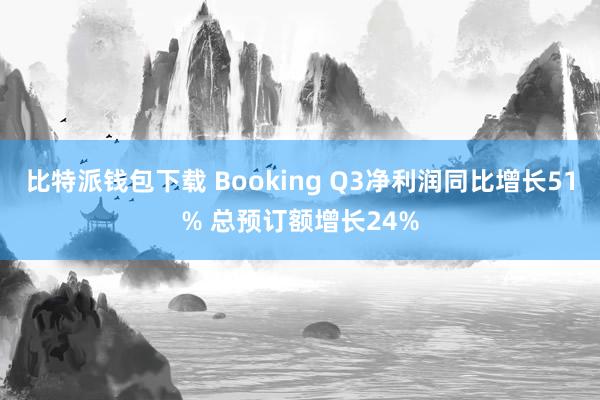 比特派钱包下载 Booking Q3净利润同比增长51% 总预订额增长24%