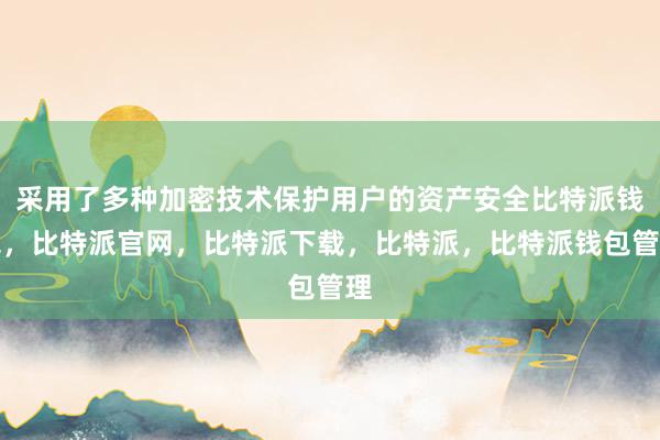 采用了多种加密技术保护用户的资产安全比特派钱包，比特派官网，比特派下载，比特派，比特派钱包管理