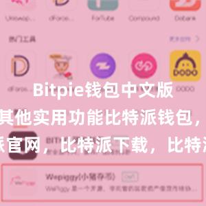 Bitpie钱包中文版还具有一些其他实用功能比特派钱包，比特派官网，比特派下载，比特派，比特派钱包管理