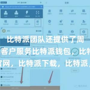 比特派团队还提供了周到细致的客户服务比特派钱包，比特派官网，比特派下载，比特派，比特派钱包管理
