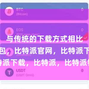 与传统的下载方式相比比特派钱包，比特派官网，比特派下载，比特派，比特派钱包管理